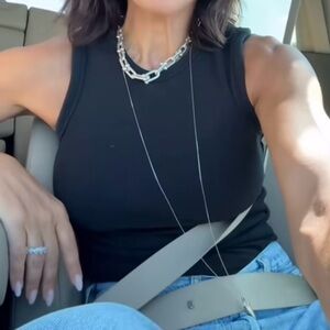 Brunello Cucinelli Navy Blue Sleeveless Top. New!